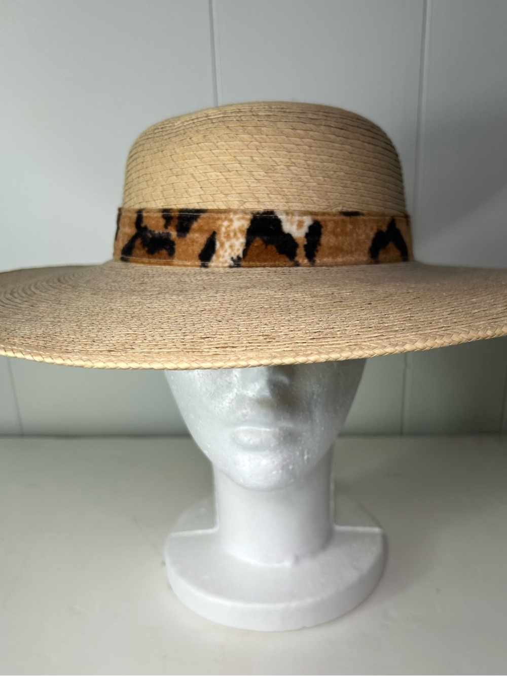 Wide Brim Straw Sun Hat